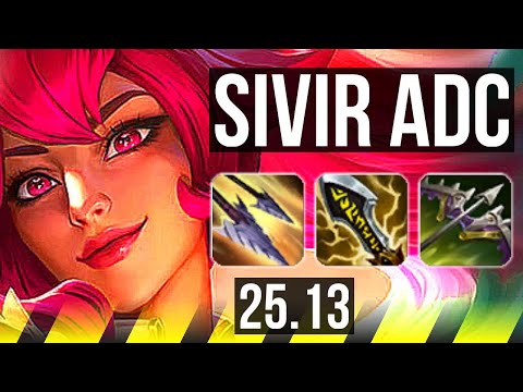 SIVIR & Pyke vs SENNA & Rakan (ADC) | Legendary | KR Master | 25.13