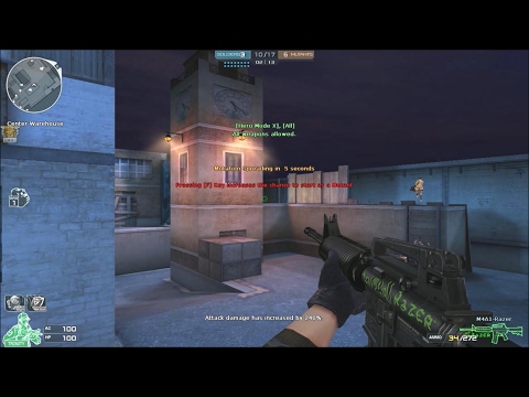 Crossfire NA/UK : M4A1- Razer in HMX - Game play