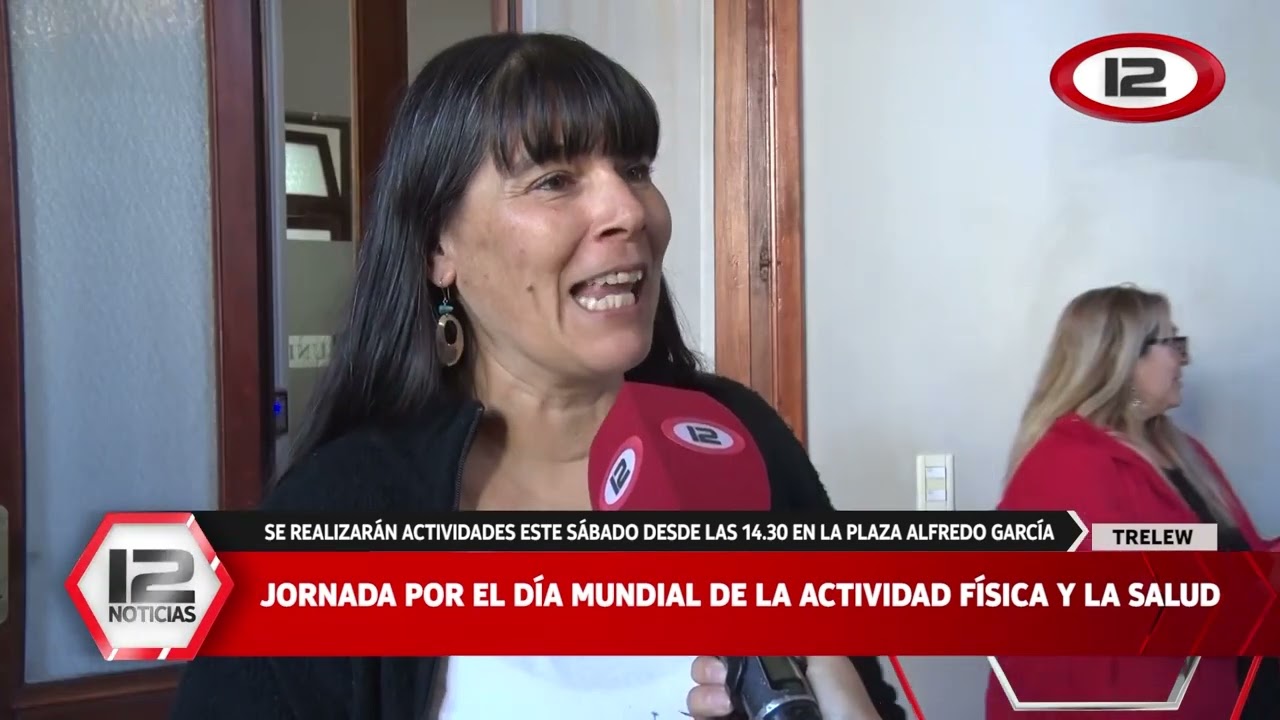 Jornada por el día mundial de la actividad física y la salud en Trelew