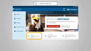 Logging in to Canvas at NWTC
