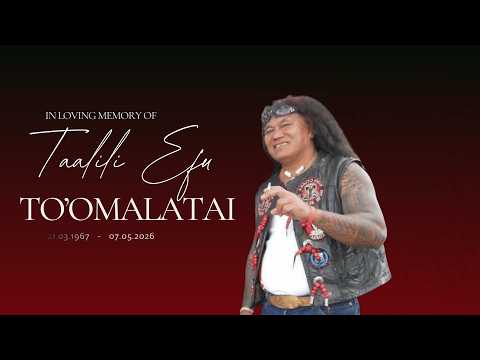 Burial of Taalili Efu To’omalatai