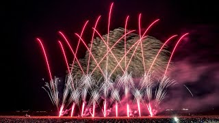 [HDR] 大曲の花火 秋の章 2025 「catch your heart」花火創造企業 ♪CATCH YOU / CANDY TUNE