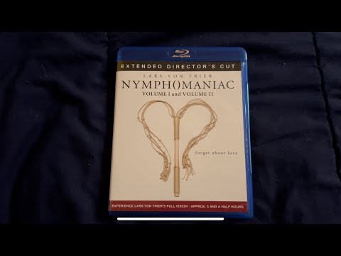 Nymphomaniac Volume 1 and Volume 2 Extended Directors Cut Blu-Ray Unboxing