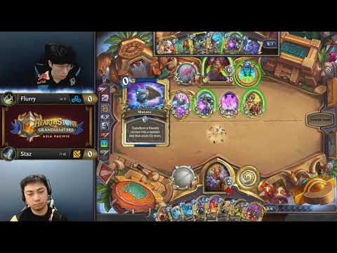 Flurry vs Staz - Hearthstone Grandmasters Asia-Pacific - Week 3