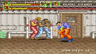 64th Street: A Detective Story (64番街 A DETECTIVE STORY)  beat 'em up arcade game by Jaleco 1991.
