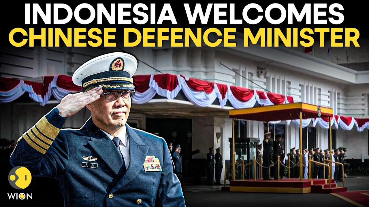 LIVE: Chinese Defence Minister Dong Jun is Welcomed at the Indonesian Defence Ministry | WION Live