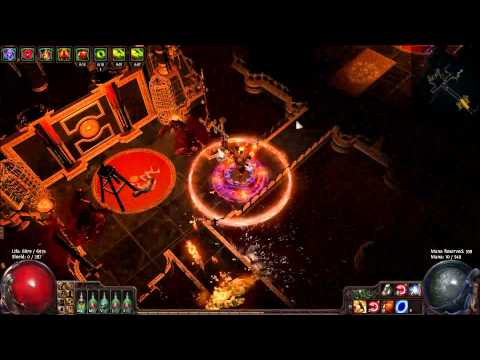 blood rage righteous fire scion [DOM] lunaris quick run