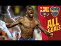 ⚽ ETO'O, MESSI, ARTURO VIDAL... ALL BARÇA GOALS VS BOCA JUNIORS!