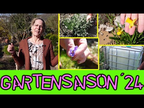 Rundgang im Zier und Naschgarten Anfang März - was für Arbeiten sind nötig