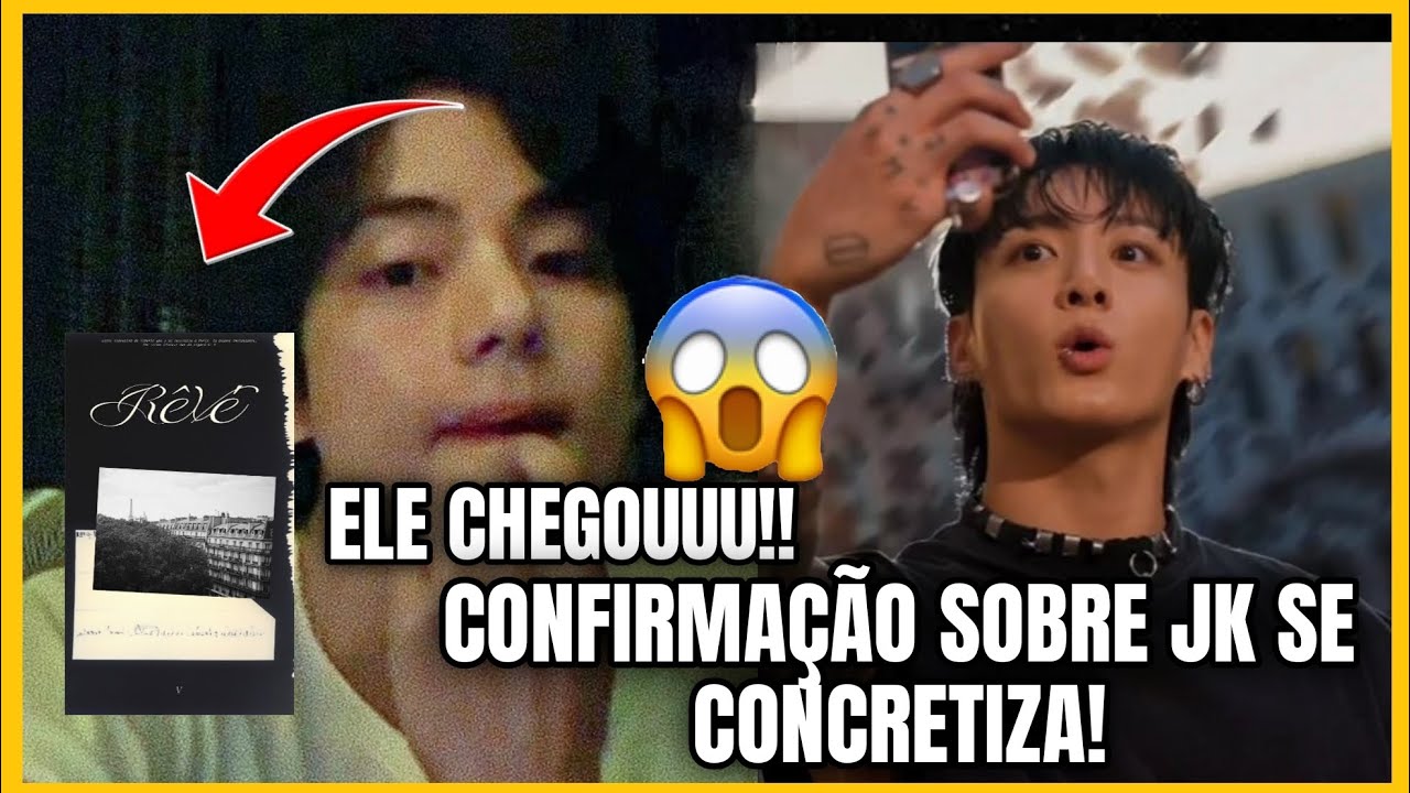 A CONFIRMAÇÃO VEIOOOO!!! O MAIOR CHOQUE DE 2025 CHEGOU, ARMYS! RÊVÉ E + JUNGKOOK