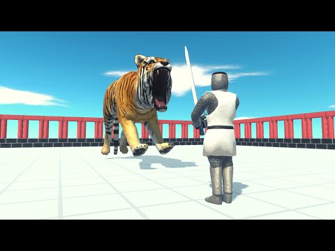 Giant Strong WEIRD Tiger Vs Every Unit ARBS | Animal Revolt Battle Simulator