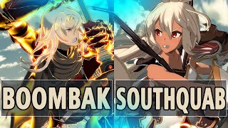 GBVSR:🔥Boombak (Siegfried) Vs SouthQuab (Zooey)🔥| High Level Gameplay.