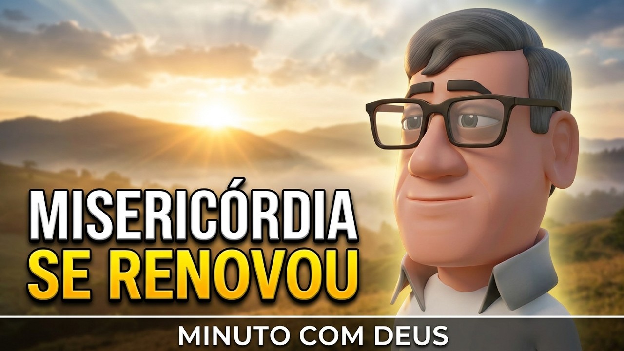 ORAÇÃO DA MANHÃ - AS MISERICÓRDIAS DO SENHOR SE RENOVAM EM SUA VIDA