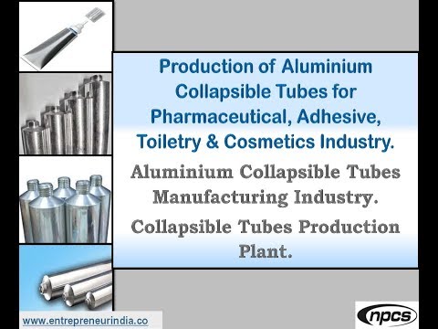 Adhesive Aluminium Collapsible Tubes