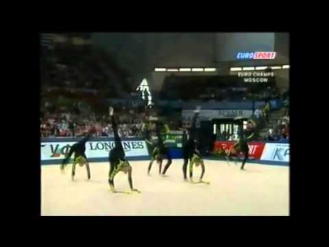 UKRAINE 3 hoops 4 clubs - 2006 Europeans Moscow EF