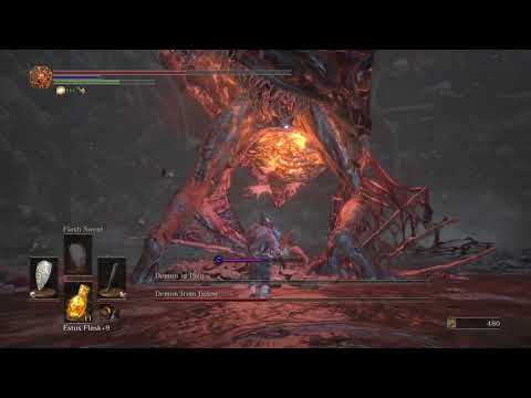 DARK SOULS 3--Club vs Demon Prince