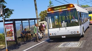 Paleto Bay Bus Driver - Los Santos Goes to Work - Day 54