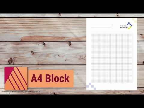 Einen DIN A4 Block mit Affinity Publisher erstellen (Link zu Kurs in Beschreibung)
