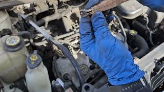 2007 Ford Edge/Check engine light flashing/how to replace a fuel injector