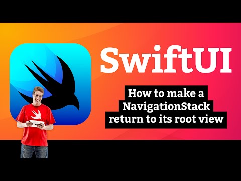 How to make a NavigationStack return to its root view – Navigation SwiftUI Tutorial 5/9