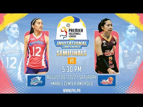 CREAMLINE  vs PLDT  | GAME 2 AUGUST 06, 2022 | SEMIFINALS OF PVL S5 INVITATIONAL CONFERENCE