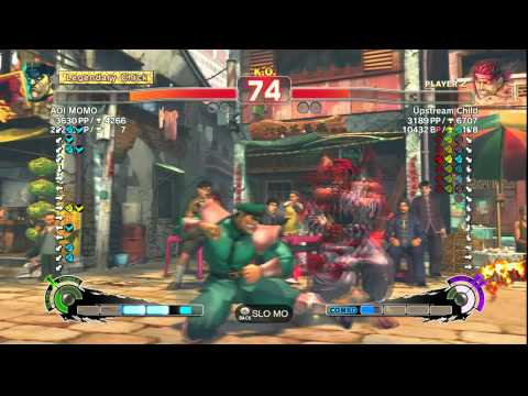 SSFIVAE~ M.Bison (AOI MOMO) vs.  Evil Ryu (Upstream Child) HD