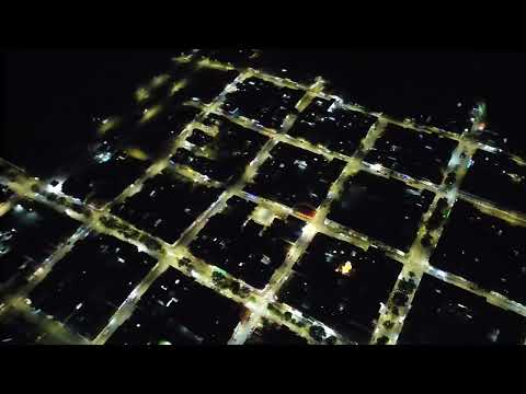 🌃 La Magia de Viterbo de Noche Vista desde el Cielo