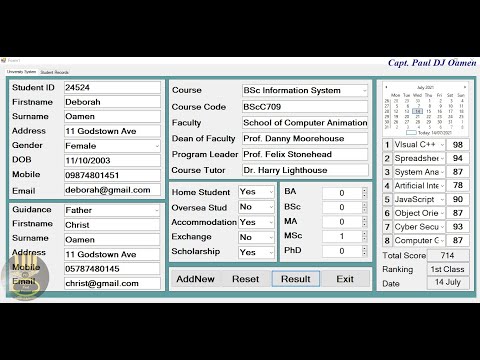 How to Create Student Management System with MySQL Database in C# - Full Tutorial