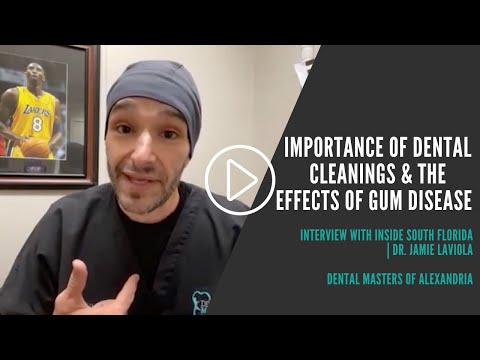 Importance of Dental Cleanings & the Effects of Gum Disease |Interview with Inside South Florida
