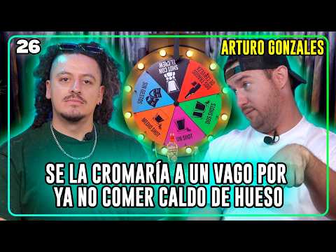 Verdad o shot T2. EP26 Se la cromaría a un vago por no comer caldo de hueso | Arturo González