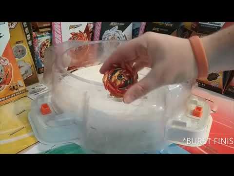 BEYBLADE BURST | BATTLE | SUPER HYPERION .Xc 1A vs GLIDE RAGNARUK .Wh.R 1S