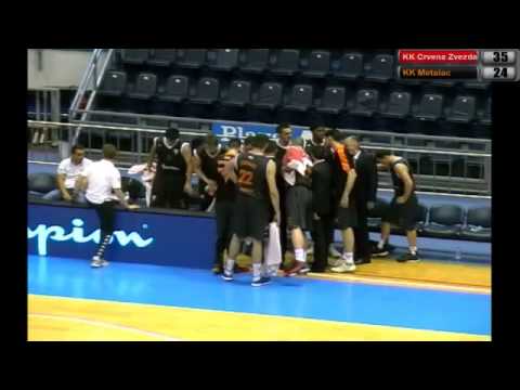 04.06.2014 KK Crvena Zvezda - KK Metalac - 1.poluvreme