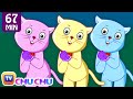 Three Little Kittens and Many More Kitten Cat Songs | Popular Nursery Rhymes Collection | ChuChu TV