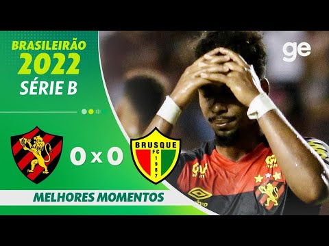 Gols e lances de Sport x Brusque