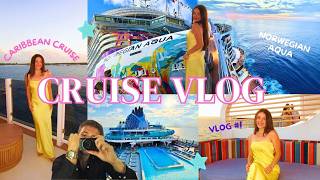 Norwegian’s NEWEST Ship | Day 1 Onboard Norwegian Aqua! Vlog 1