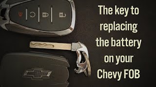 Chevrolet Bolt EUV FOB Battery Replacement