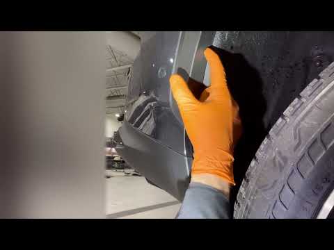 2022-2024 Lexus NX250 NX350 NX350h NX450h+ OEM Mud Guards Installation Instructions