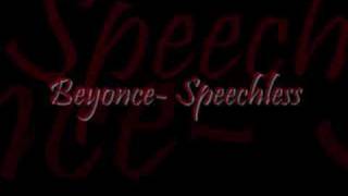 Beyonce-Speechless[With lyrics]
