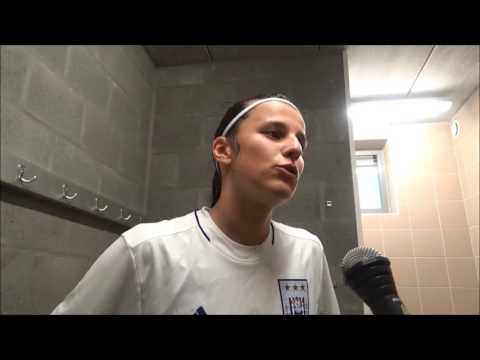 20170318 Interview Laura Deneve after KRC Genk Ladies   RSC Anderlecht