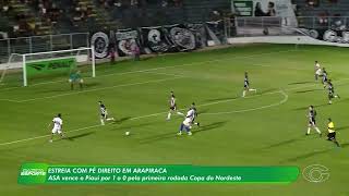ASA vence Piauí na estreia da Copa do Nordeste - 25/3/26