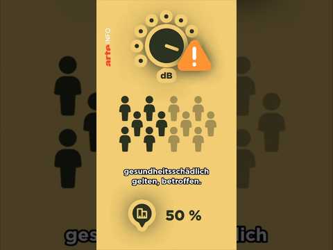 Video Thumbnail: Wie gefährlich ist Lärm wirklich? | ARTE #expresso