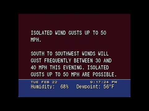 WS4000 simulator, windy night, 2/22/22