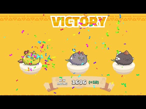 Axie Infinity - S20 GOD MECH FT. POO FLING STRAT 1600MMR GAMEPLAY PART 2