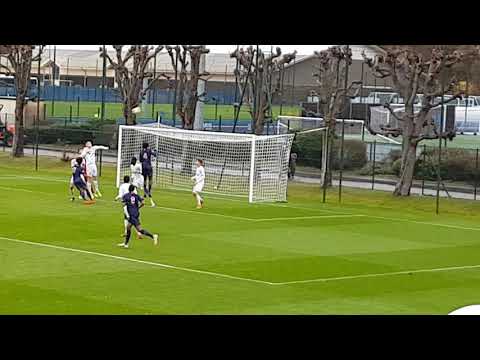 U19 PSG AMIENS 1A0 PSG Timothée Pembélé