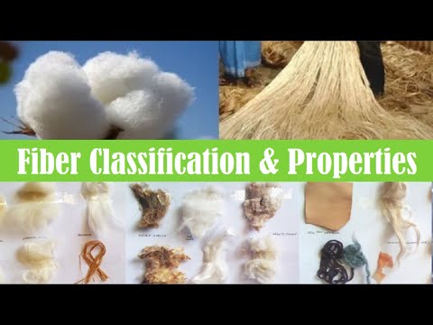 What is Fiber? Characteristics & Classification of Textile Fiber (Textile Raw Material)