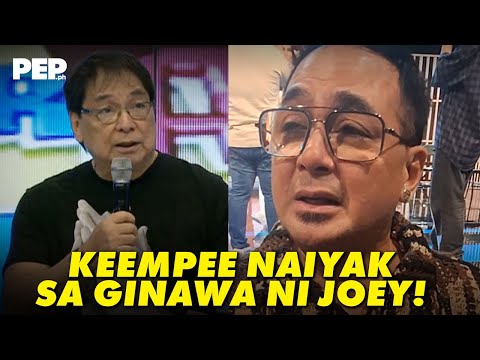 Keempee de Leon, emosyunal sa pagtatatagpo nila muli ni Joey de Leon | PEP Interviews