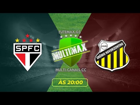 SÃO PAULO X NOVORIZONTINO AO VIVO COM IMAGENS