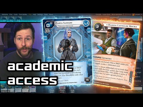 Academic Access - Android: Netrunner // LIVE