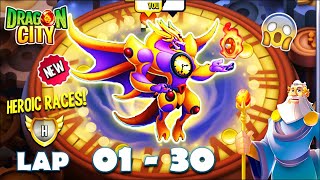 Dragon City: High Chronos Dragon | Heroic Race LAP 1 - 30 COMPLETED 😱