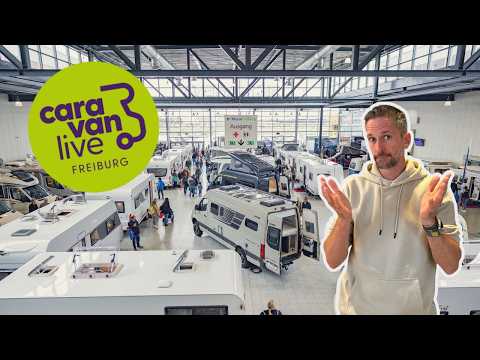 NEUER CAMPER IN PLANUNG! | Messe-Check: Ausziehbare Bäder & mehr!